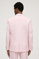 Next Baukastensakko Motion Flex Stretch Slim Fit Anzugsakko Rosa/Lila
