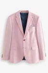 Next Baukastensakko Motion Flex Stretch Slim Fit Anzugsakko Rosa/Lila