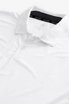 Next Bandeau-Bikini-Top Strukturiertes Golf-Polohemd Weiß/Creme