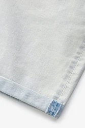Next Jeansshorts Denim-Shorts mit Stretchanteil Hellblau/Blau/Grau