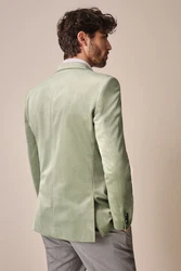 Next Sakko Slim-Fit  Hellgrün/Grün/Türkis/Weiß