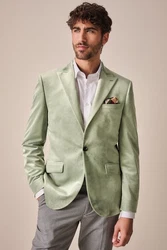 Next Sakko Slim-Fit  Hellgrün/Grün/Türkis/Weiß