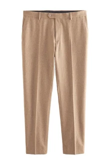Next Anzughose aus Donegal-Wollmischung Braun/Beige/Khaki