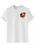 RMK T-Shirt Herren Shirt Trikot Fan Fußball Deutschland Germany EM WM Weiß/Creme/Schwarz