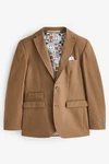 Next Baukastensakko Anzugsakko Leinenmix Braun/Beige/Khaki
