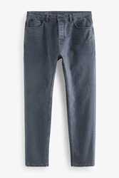 Next Regular-Fit-Jeans aus überfärbtem Denim Blau/Dunkelblau/Grau/Dunkelgrau