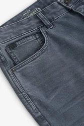 Next Regular-Fit-Jeans aus überfärbtem Denim Blau/Dunkelblau/Grau/Dunkelgrau
