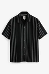 Next Kurzarmhemd Jersey-Hemd Schwarz