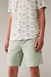 Next Chinoshorts Chinohose mit Stretch Khaki