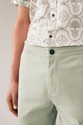 Next Chinoshorts Chinohose mit Stretch Khaki