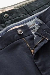 Next Chinohose Straight Fit Chinohose (2-tlg) Dunkelblau/Dunkelgrau/Grau