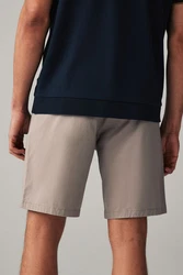 Next Straight Fit Chinoshorts mit Stretch Khaki/Beige/Braun