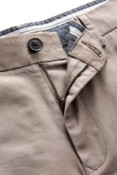 Next Straight Fit Chinoshorts mit Stretch Khaki/Beige/Braun