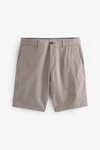 Next Straight Fit Chinoshorts mit Stretch Khaki/Beige/Braun