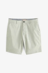 Next Straight Fit Chinoshorts mit Stretch Khaki