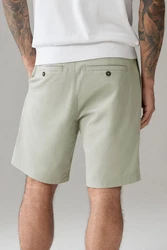 Next Straight Fit Chinoshorts mit Stretch Khaki