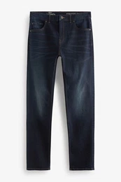 Straight-Jeans Straight Fit Stretch-Jeans im Vintage-Look (1-tlg)