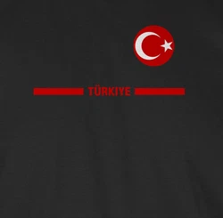Shirtracer T-Shirt Trkei Trikot Wappen Trkiye mit Stolz Trkisches Fan-Motiv 2024 Fussball EM Fanartikel Rot/Grau/Schwarz/Lila/Dunkelrot/Dunkelgrau
