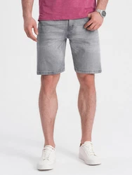 OMBRE Jeansshorts Denim-Shorts für Herren Grau/Hellgrau/Dunkelgrau