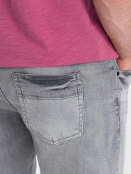 OMBRE Jeansshorts Denim-Shorts für Herren Grau/Hellgrau/Dunkelgrau
