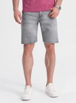 OMBRE Jeansshorts Denim-Shorts für Herren Grau/Hellgrau/Dunkelgrau