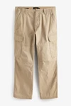 Next Cargohose Baumwollstretch Khaki