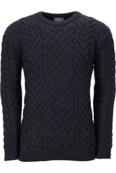 Carraig Donn Strickpullover Dunkelblau/Hellblau/Blau
