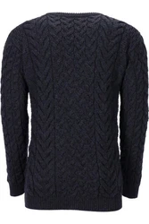 Carraig Donn Strickpullover Dunkelblau/Hellblau/Blau