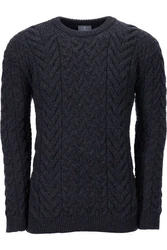 Carraig Donn Strickpullover Dunkelblau/Hellblau/Blau