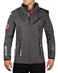 Geographical Norway Softshelljacke Herren Outdoor Jacke baroyaute D.GREY