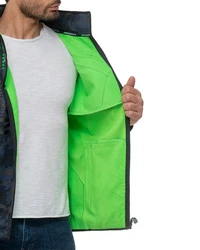 Geographical Norway Softshelljacke Herren Outdoor Jacke baroyaute Navy/Grün