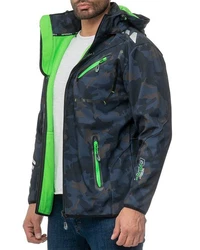 Geographical Norway Softshelljacke Herren Outdoor Jacke baroyaute Navy/Grün