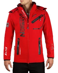 Geographical Norway Softshelljacke Herren Outdoor Jacke baroyaute Rot