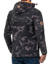 Geographical Norway Softshelljacke Herren Outdoor Jacke baroyaute Schwarz/Orange