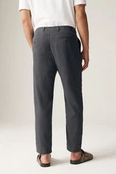 Next Stoffhose mit Kordelzug aus Leinenmischung 