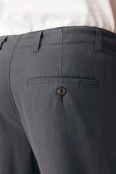Next Stoffhose mit Kordelzug aus Leinenmischung 