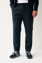 Next Stoffhose mit Kordelzug aus Leinenmischung Dunkelgrün/Grün/Dunkelblau/Türkis