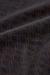 Next Poloshirt Polo-Shirt mit Geoprint Dunkelbraun/Grau/Schwarz/Bordeaux