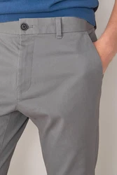 Next Chinohose Skinny-Fit-Chinohose mit Stretch Hellgrau/Grau/Khaki/Dunkelgrau