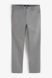 Bandeau-Bikini-Top Skinny-Fit-Chinohose mit Stretch (1-St)