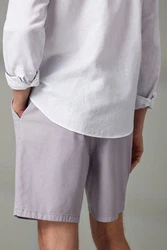 Next Docks-Shorts mit Stückfärbung (1-tlg) Grau/Blau/Hellblau