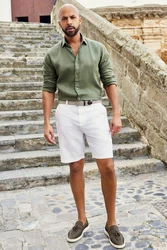Next Chinoshorts Chino-Shorts Creme/Weiß/Grau/Khaki/Silber