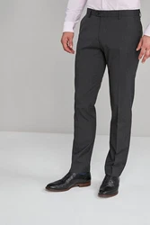 Next Formelle Stretchhose Slim Fit Dunkelgrau/Grau