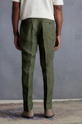 Next Slim Fit Signature Leomaster (1-tlg) Dunkelgrün/Khaki