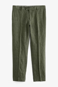 Next Slim Fit Signature Leomaster (1-tlg) Dunkelgrün/Khaki