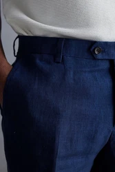 Next Slim Fit Signature Leomaster (1-tlg) Blau/Dunkelblau