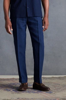 Next Slim Fit Signature Leomaster (1-tlg) Blau/Dunkelblau