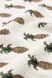 Next Poloshirt Strukturiertes mit Print Beige/Braun