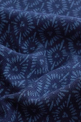 Next Poloshirt Strukturiertes mit Print Dunkelblau/Lila/Blau