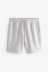 Next Sweatshorts Jersey-Shorts Grau/Hellgrau/Khaki